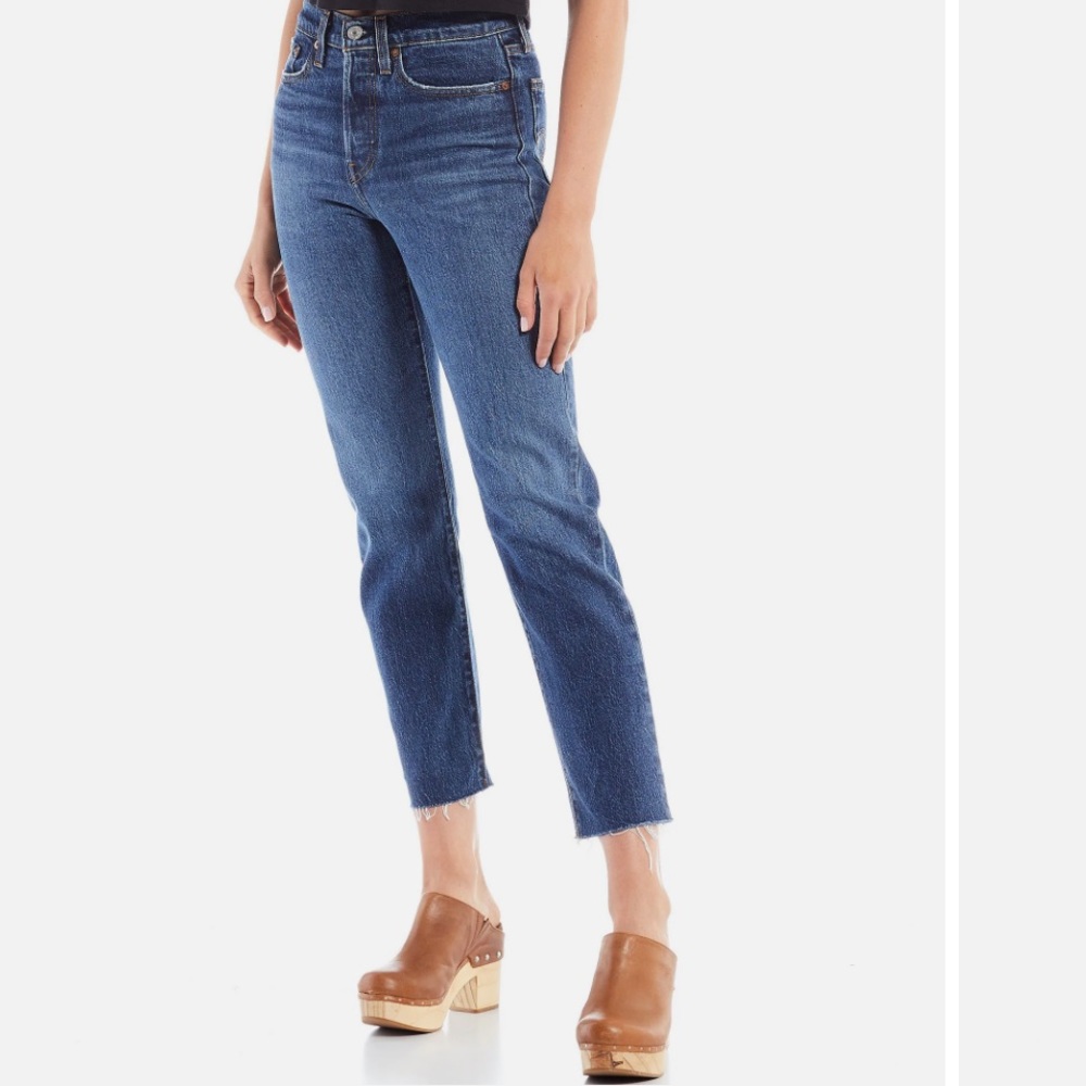 Levi’s Straight wedgie medium wash